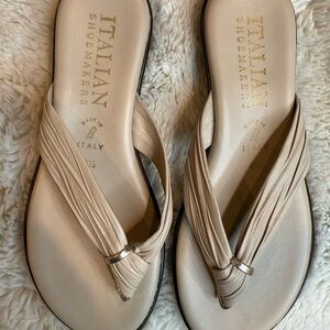 Italian Shoemakers Beige Sandals